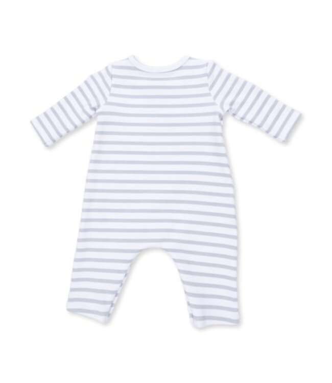 Mama Mallard - Long Sleeve Snap Shoulder Romper