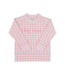 Palm Beach Pink Gingham Big Sister Cassidy Comfy Crewneck