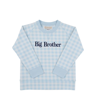 Beaufort Bonnet Buckhead Blue Gingham Big Brother Cassidy Comfy Crewneck