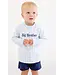 Cassidy Comfy Crewneck - Buckhead Blue Gingham with Nantucket Navy Big Brother