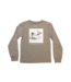 Saltwater Boys Co. Hunt Scene Long Sleeve Tee - Heather Brown