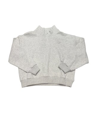 Parfum de Fit Heather Grey SoftWarm 1/2 Zip Pullover
