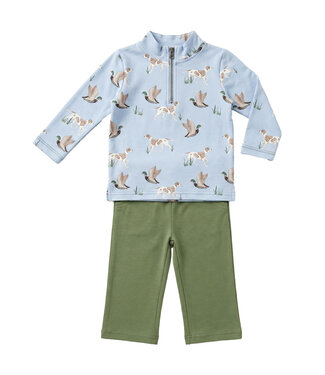 Ishtex Duck Hunt Boys 1/4 Zip and Pant Set