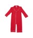 Angel Dear Ribbon Red L/S Coat Style Romper