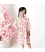 Angel Dear Pink Bows & Santa Long Sleeve Nightgown with Ruffle Collar