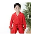 Angel Dear Ribbon Red Knit Kids Long Sleeve Flame Resistant Coat Style with Pant