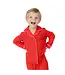 Angel Dear Ribbon Red Knit Kids Long Sleeve Flame Resistant Coat Style with Pant
