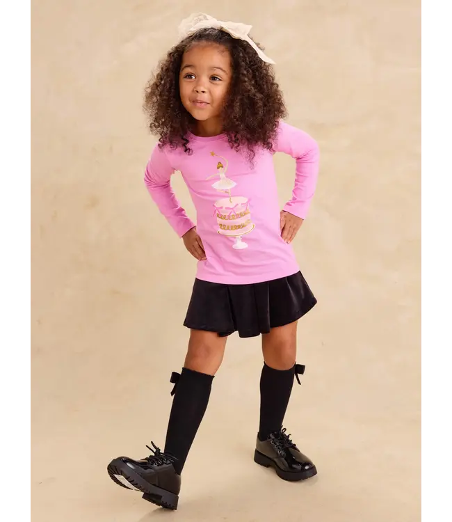 Perennial Pink Ballet Cake Tee