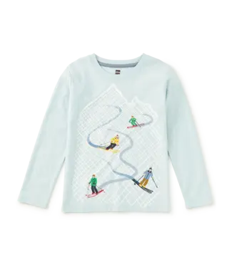 Tea Collection Sterling Blue Downhill Run Tee