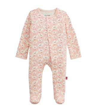 Magnetic Me Pink Chicken Organic Cotton Footie
