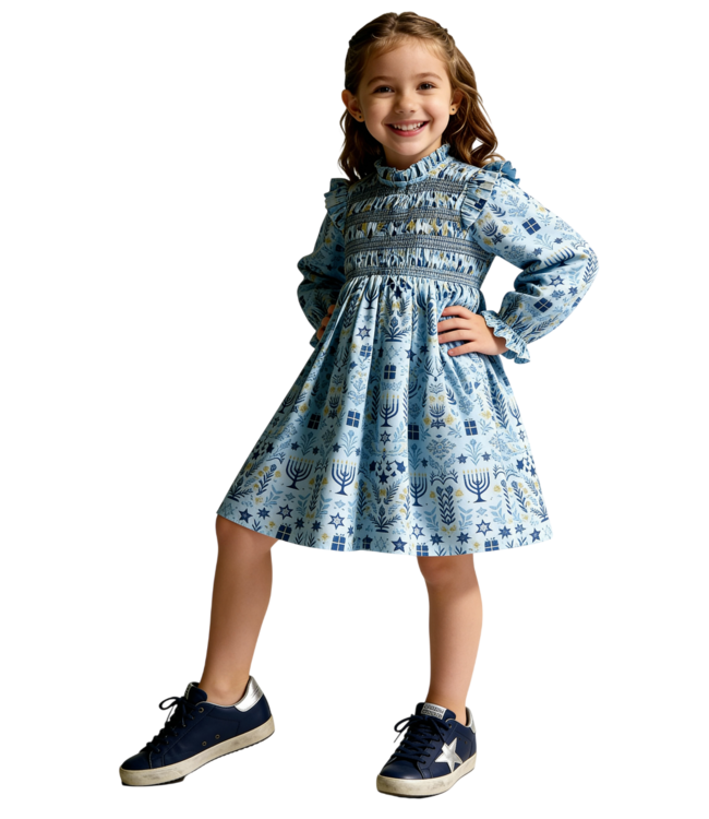 Hanukkah Genevieve Dress