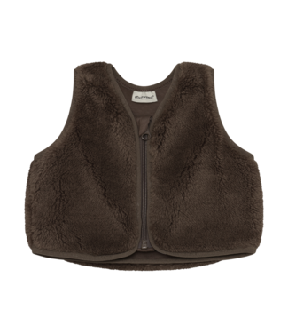 MinyMo Chocolate Chip Vest Teddy