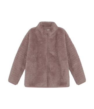 MinyMo Fawn Teddy Glitter Jacket