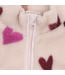 MinyMo Girls Hushed Violet Teddy Jacket with Lining