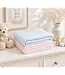 A Soft Idea Stripes Baby Blanket - Blue, Pink