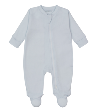 Kissy Kissy Pointelle Footie with Zip