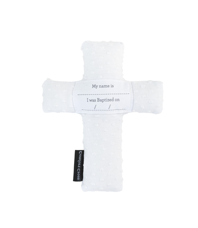 Comfort Cross - Baptism Pink | Demdaco