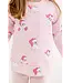 Beaufort Bonnet Cassidy Comfy Crewneck - Dear Santa (Palm Beach Pink Stripe) with Palm Beach Pink