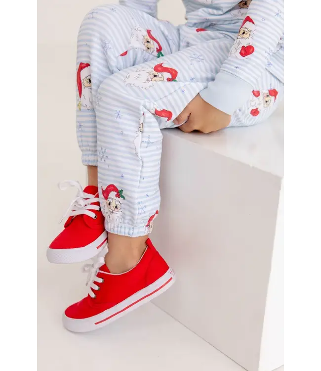 Beaufort Bonnet Gates Sweeney Sweatpants - Dear Santa (Buckhead Blue Stripe)