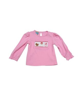Anavini Santa's Midnight Snack Pink Tee