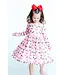 Dachshund Through the Snow Long Sleeve Ruffle Hem Twirl Dress | Mila & Rose
