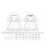 Dachshund Through the Snow Long Sleeve Ruffle Hem Twirl Dress | Mila & Rose