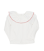 The Oaks Apparel White with Red Larrison Shirt