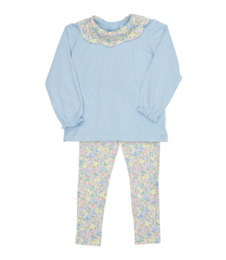 The Oaks Apparel Abree Floral Millefleur Legging Set