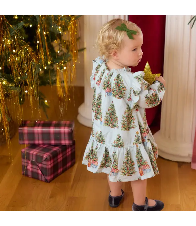 Trees & Presents Harper Dress Set | Pink Chicken