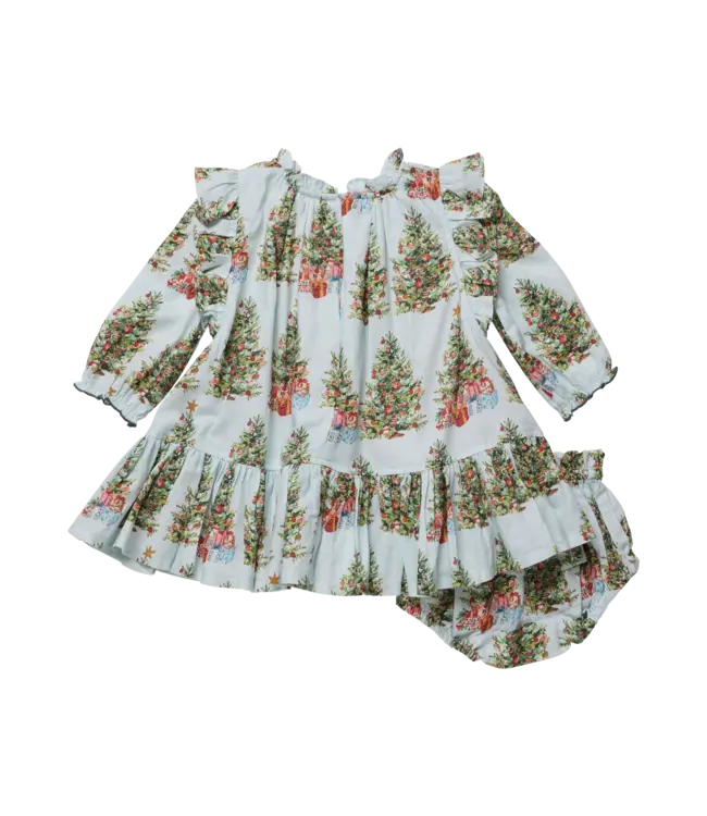 Trees & Presents Harper Dress Set | Pink Chicken