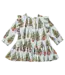 Trees & Presents Girls Harper Dress | Pink Chicken