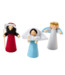 10pc Handcrafted Felt Nativity Set | Two's Company