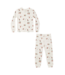 Gnome Village Organic Long Sleeve Pajama Set | Rylee + Cru
