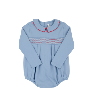 Beaufort Bonnet Barrington Blue with Richmond Red L/S Bradford Bubble
