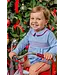 Long Sleeve Bradford Bubble - Barrington Blue with Richmond Red
