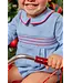 Long Sleeve Bradford Bubble - Barrington Blue with Richmond Red