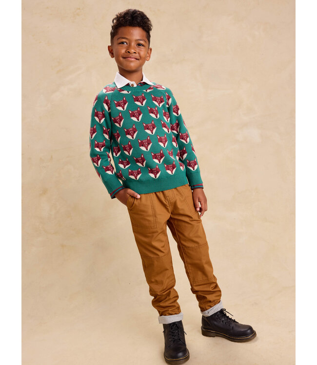 Boys Acorn Cozy Does It Lined Pants | Tea Collection