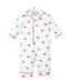 Holiday Journey Baby's Twill Classic Romper | Petite Plume
