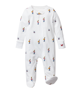 Petite Plume Toy Soldier Pima Romper