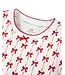 Blissful Bows Kid's Pima Snug Fit Pajama Set | Petite Plume