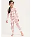 Blissful Bows Kid's Pima Snug Fit Pajama Set | Petite Plume