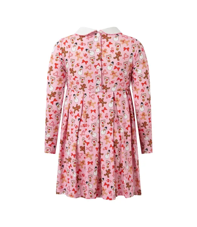 Gingerbread Jersey Girls Dress | Rachel Riley