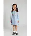 Stripe Knit Dress with Flowers | Florence Eiseman