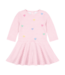 Florence Eiseman Stripe Knit Dress with Applique Hearts