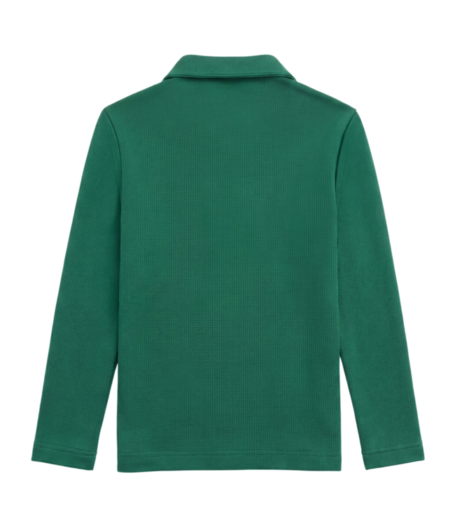 Boys Schooner Quarter Zip - Salt Meadow | Southern Tide
