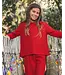 Girls Woodland Sweater Knit Set - Red Velvet | Feather 4 Arrow