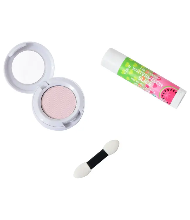 Snowflake Shimmer - Holiday Mineral Eyeshadow and Lip Shimmer Set | Klee Naturals