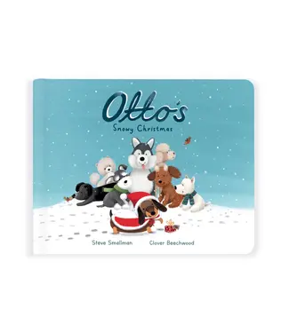 Jellycat Otto's Snowy Christmas Book