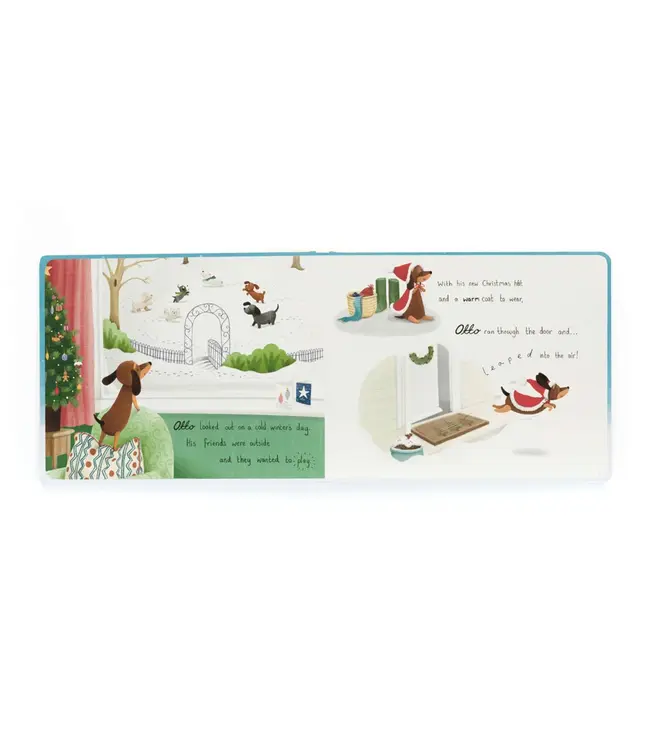 Otto's Snowy Christmas Book | Jellycat