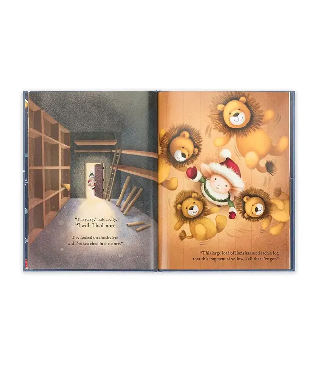 Eldo Elf and the Patchwork Bashful Bunny Book | Jellycat